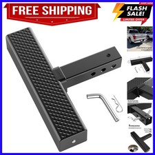 Hitch Step for 2 Inch Receiver, Universal Anti Slip Bumper Guard, 600lbs Maxi...