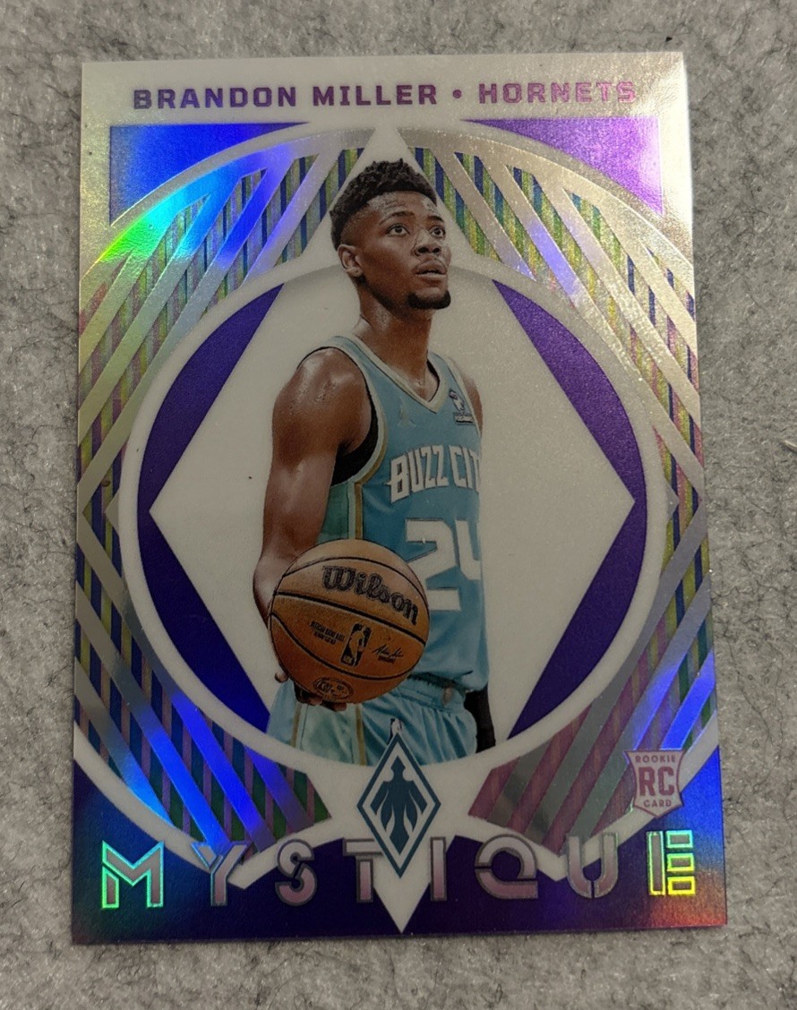 2023-24 Panini Phoenix - Mystique Brandon Miller #13 Purple /75 (RC)