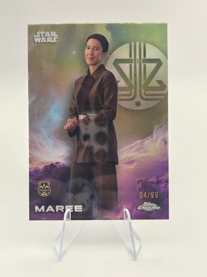 2025 Topps Chrome Star Wars MAREE Green Refractor /99 #87