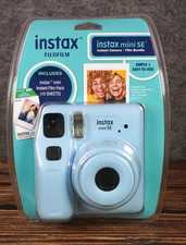 NIP Fujifilm INSTAX Mini SE Instant Camera with 10 Film Sheets - Light Blue
