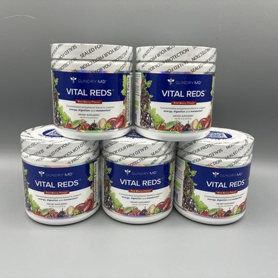 Lot of 5~Gundry MD Vital Reds Dietary Supplement Energy Digestion Boost