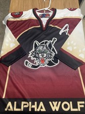 Vintage 02-03 Chicago Wolves Season Ticket Holder Jersey Size L SP NWOT