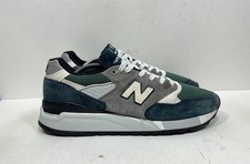 New Balance 998 Teal Navy Mens 11.5 Made In The USA Sneakers RARE M998NL
