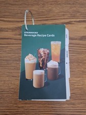 Starbucks 2022 Beverage Recipe Cards Espresso...