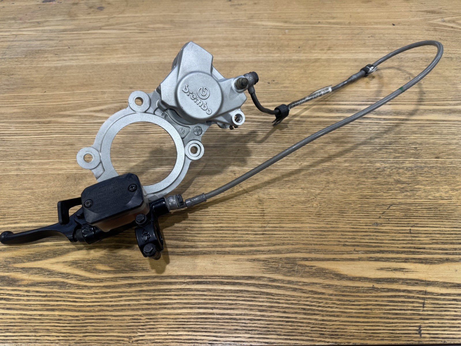 SKI-DOO BRAKE CALIPER, HOSE, AND MASTER CYLINDER 507032720, 507032596