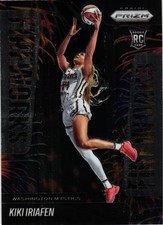2025 Panini Prizm WNBA #13 Kiki Iriafen Fireworks-RC