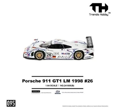 PORSCHE 911 GT1 #26 WINNER 