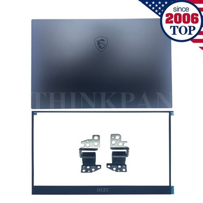 New For MSI GS66 Stealth MS-16V1 MS-16V3 15.6''LCD Back Cover+Bezel+Hinges(LR)