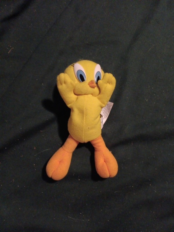 Warner Bros Tweety Bird Plush (Play By Play, 1997) Looney Tunes