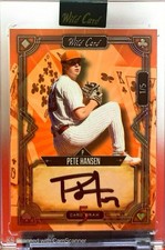 Pete Hansen - 2023 Wild Card 5 Card Draw #5CDCL-61 Autograph Orange 1/5Cardinals