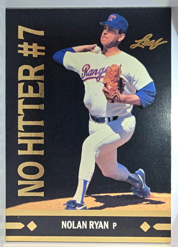 1991 Leaf Gold Rookies #BC25 Nolan Ryan DP