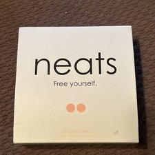 NEATS Nipple Covers for Women, Reusable  Hypoallergenic Silicone Pasties