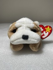 Ty Beanie Babies Wrinkles the Bulldog Plush 1996 With Tag