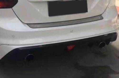 2012-2014 For Ford Focus Hatchback FRD Primer Rear Bumper Diffuser Lip Spoiler - Image 2 of 4