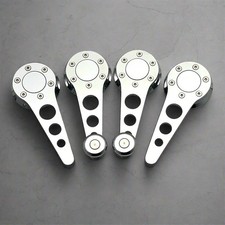 Window Crank Door Pull Set Porsche 356abcsc Chrome Wchrome Knobs Rallye Window Crank Door Pull Set Porsche 356abcsc Chrome Wchrome Knobs Rallye
