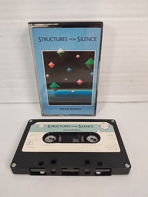 Steve Roach Structures From Silence Cassette Tape ~ Made In West Germany RARE 