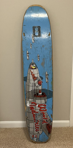 Early 2000’s World Industries “Bomber” Longboard Deck