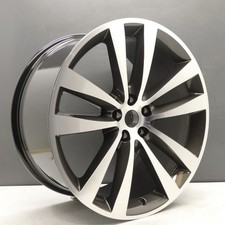 JAGUAR XJ 20" VENOM DIAMOND CUT ALLOY WHEEL 10J ET46 REAR C2P24769 GENUINE X1