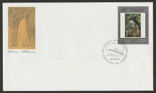 CANADA 1991 MASTERPIECES OF CANADIAN ART #1310 FIRST DAY COVER !! M267