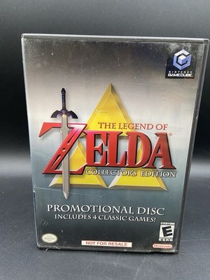 Zelda Collectors Edition -GAMECUBE - Promotional- CASE & Literature only   