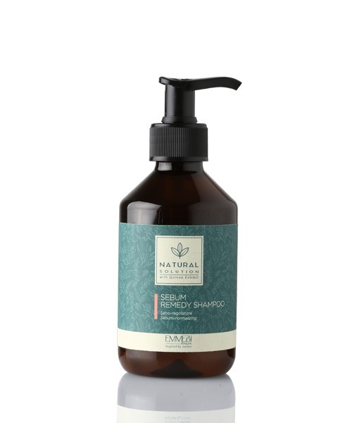 EMMEBI ITALIA - NATURAL SOLUTION - SEBUM REMEDY SHAMPOO (250ml) Shampoo sebo equ