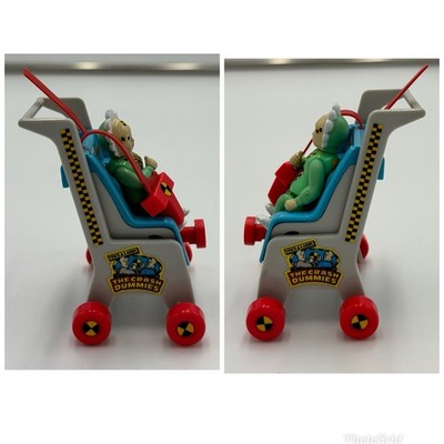 Incredible Crash Dummies by TYCO: CRASH CAB CAR, SKID, SPARE TIRE