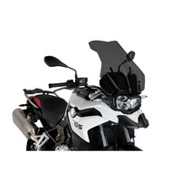Windschutzscheibe Puig Touring Plus FUR BMW F800 GS 24-25 Dark SMOKE-CUP. Sport