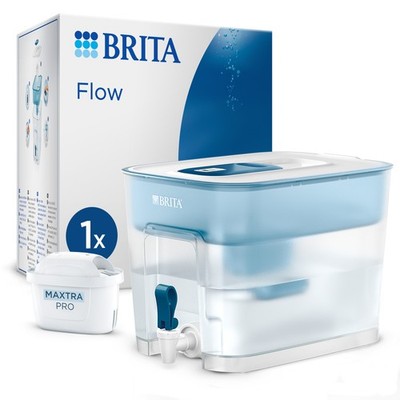 BRITA Wasserfilter Flow (8,2l) inkl. 1x MAXTRA PRO Pure Performance Kartusche