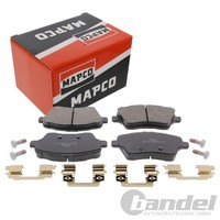 Mapco BremsbelÄGe Satz Vorne Passend FüR Ford B-MAX Fiesta Tourneo Transit | 661