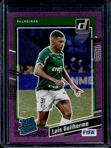2023 Donruss Luis Guilherme Purple Rated Rookie  RC /25