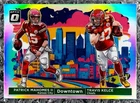 2024 Donruss Optic Patrick Mahomes II Travis Kelce Downtown Duos SSP #3