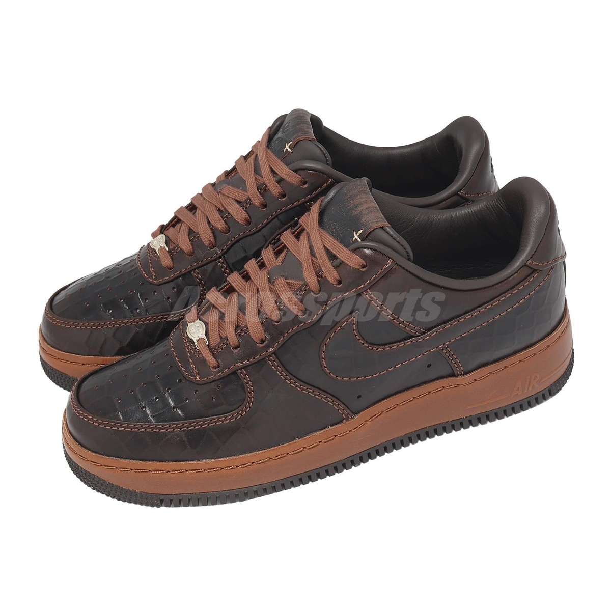 Nike Air Force 1 07 AF1 Fauna Brown Croc Men Casual Shoes Sneakers