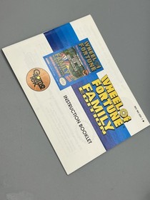 Wheel of Fortune Family Edition (Nintendo NES) Cleaned and Tested Complete Box