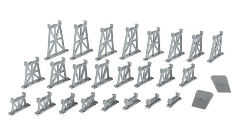 Bachmann - 26-Piece Graduated Trestle Set - N - 第 1/1 張圖片
