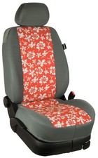 Mercedes E-Klasse W123 Maß Sitzbezüge Schonbezüge KOMPLETT: Hawaii/orange/gra