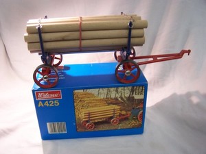 A 425 LUMBER Wagon, with Secured Woods Lumber Wagon