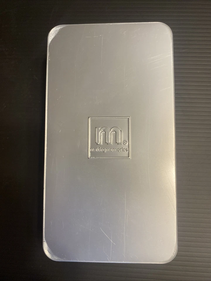 Making Memories Instant Setter Set (7) Eyelet Hole Punch Emboss In Metal Box - Image 3 of 3