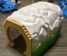 Thomas Friends Trackmaster Green White Snow Mountain Tunnel Train Set Plastic