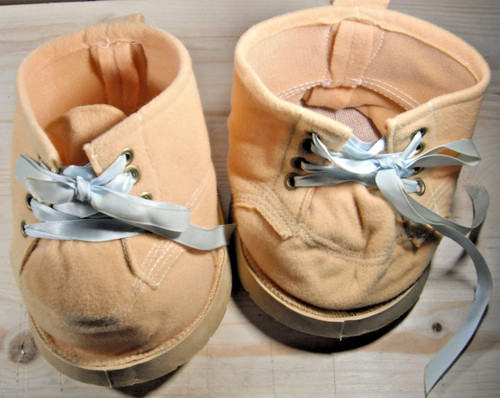 FURSKINS Original PALE BLUE LACE BOOTS for 22" Bears XAVIER ROBERTS