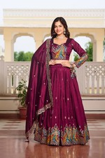Lehenga Choli Set Women  s Designer Pure Cotton Navratri Special Readymade Suit