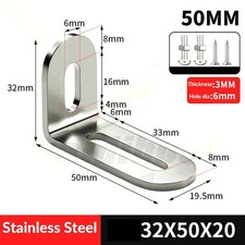 Corner Braces Brackets Right Angle Stainless Steel Brace Bracket Various sizes