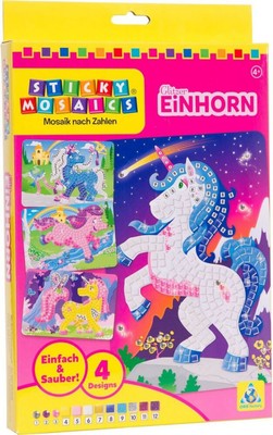Sticky Mosaics Sticky Mosaics Glitzer Einhorn