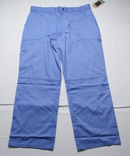 Cherokee Men's Short Zip Fly Straight Leg Cargo Scrub Pant EJ3 Ciel Large NWT