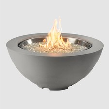 Outdoor Greatroom Cove 42" Round Gas Fire Bowl with Manual Control for NG or LP