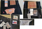 Levi's Jeans 501 White Oak Cone Denim Made in USA Black Size 38X30 — photo 1