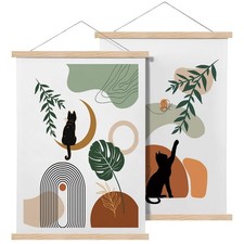 2 Pack Magnetic Poster Hanger Frame, 16x24 16x22 16x20 Poster Frame 16 Inch M...