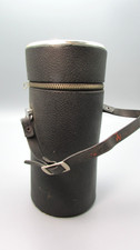 Vintage Japan Camera Lens Hard Case 7 inch Tall