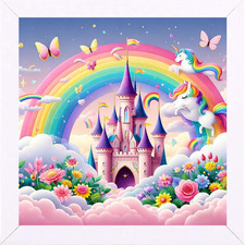 Diamond Art Painting Kits for Adults Castle 13.8X13.8Inch Diamond Art