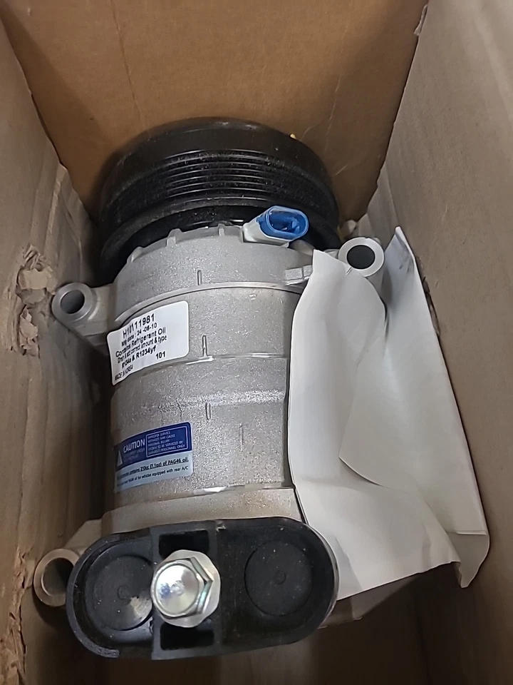 Compresor de aire acondicionado GPD 6511339 para camioneta Chevy Olds Suburban S10 con embrague Foto 2 de 4