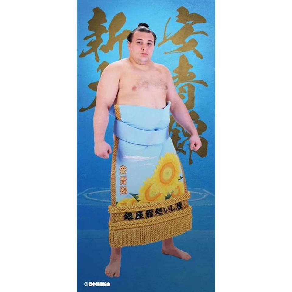 Affiche grande taille AONISHIKI Sumo Wrestler en prévente cadeau chaud... - Photo 1/1